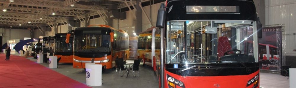 For the first time in Iran the CNG buses